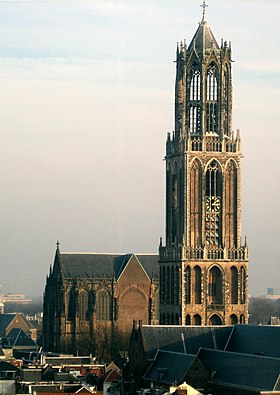 Illustrasjonsbilde av seksjonen St. Martin's Cathedral i Utrecht