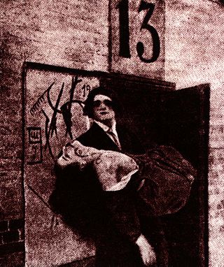 <i>Drama in the Futurists Cabaret No. 13</i> 1914 Russian avant-garde film