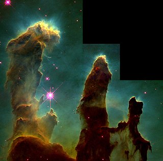 Nebula Body of interstellar clouds