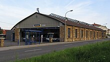 Ehemaliges Depot der Pfälzer Oberlandbahn