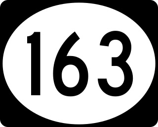 <span class="mw-page-title-main">New Jersey Route 163</span> State highway in Warren County, New Jersey, US