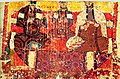 Enthronement scene of Gagik-Abas, ruler of Kars, circa 1050 CE.jpg
