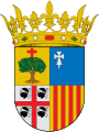 Escudu d'Aragón.