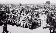 Establishment of First East Turkestan Republic in 1933 Establishment of the Turkish Islamic Republic of East Turkistan.png