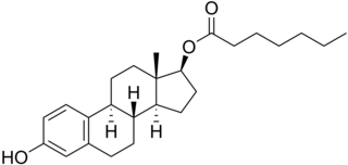 <span class="mw-page-title-main">Estradiol enantate</span> Chemical compound