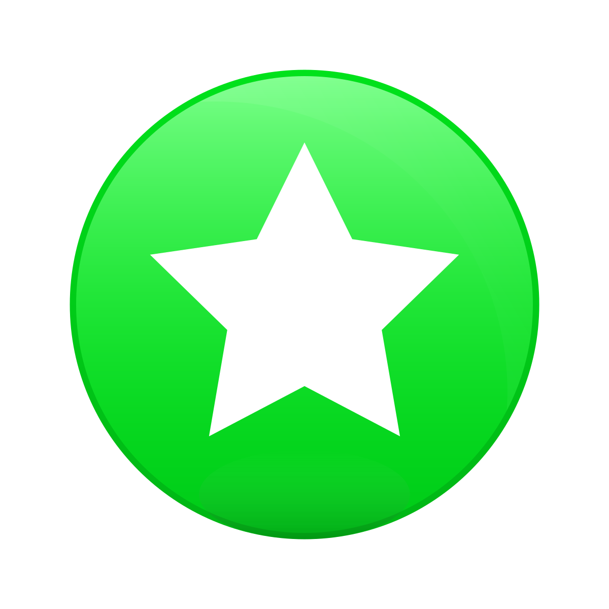 Premium Vector | Green star logo design template