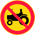 315. Traktorilla ajo kielletty