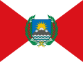 Peruánská vlajka (1820–1822) Poměr stran: 3:4
