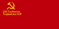 Vlajka Tádžické SSR (1936–1938) Poměr stran: 1:2