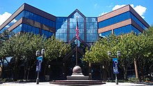 The entrance to FCSL on Baypine Road Florida Coastal School of Law.jpg