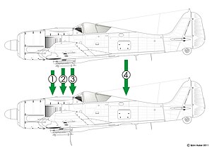 Unterschiede Fw 190 A-7 nach A-8