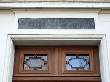 Fondation Ferdinand de Candau au 31 rue Augustin Lesbazeilles