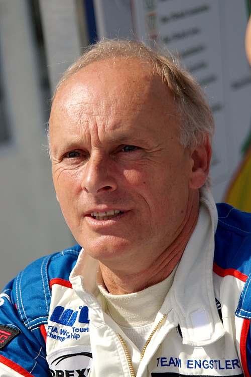 Engstler at the 2014 FIA WTCC Race of Belgium.