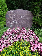 Frederick Strobel-Stafford (1928–1979) attore, tomba nel cimitero di Witikon, Zurigo