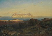 Ansicht von Gibraltar, 1863