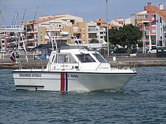 La vedette G 8909 au Cap d'Agde en 2015