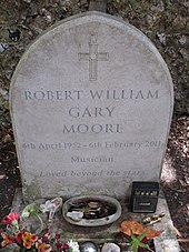 moore gary gravestone wikipedia wiki rottingdean churchyard margaret church st