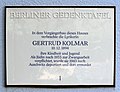 Gertrud Kolmar, Ahornallee 37, Berlin-Westend, Deutschland