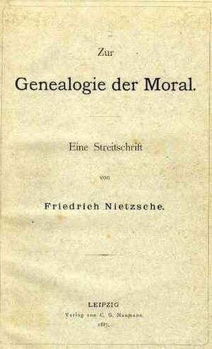 Genealogie der Moral, 1887 - cover.jpg