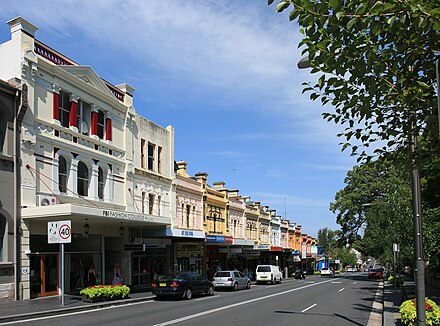 Cheap eats and cafes along Glebe Point Road, Glebe.