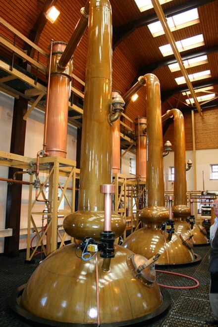 The Glenmorangie distillery