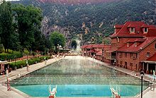 Hot Springs Pool in Glenwood Springs, Colorado