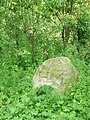 Historischer Grenzstein an der ehemaligen Eisenbahn in Kastorf