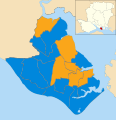 Gosport UK local election 2021 map.svg