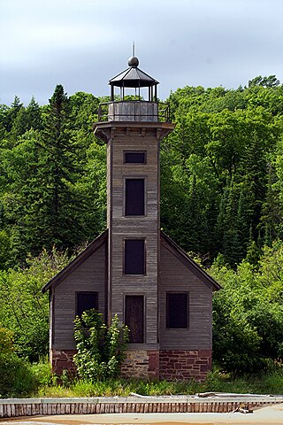 <span class="mw-page-title-main">Grand Island East Channel Light</span> Lighthouse in Michigan, United States