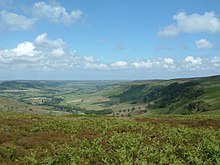 View of Great Fryup Dale from the valley head. GreatFryupDale.jpg