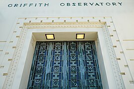 Entrée principale de l'observatoire Griffith.