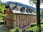 Mining museum, former mine house and mouth hole of the Knappenberger Erbstollen