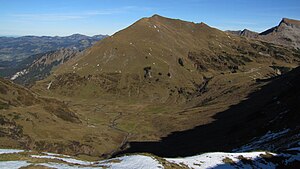 Hehlekopf south flank of the Kreuzmandl