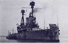 Agamemnon in 1924-25 during her service as a target ship HMS Agamemnon (1906) as target ship 1924-1925.jpg