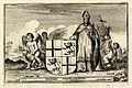 HUA-136040-Afbeelding van het wapen van de provincie Utrecht vastgehouden door een bisschop omringd door spelende engeltjes.jpg