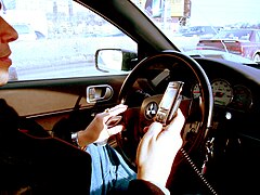 Distracted driving, a chief concern with mobile phone usage