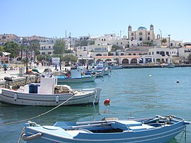 Leipsoi, visto desde el puerto