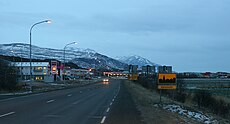 Heading south into Egilsstaðir.jpg