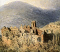 Schloss von Theodor Verhas, 1856 (Ausschnitt)