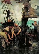 "All Hands to the Pumps"(1888)