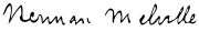 Herman Melville signature.svg