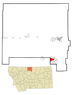 Sangrey, Montana Census-designated place in Montana, United States