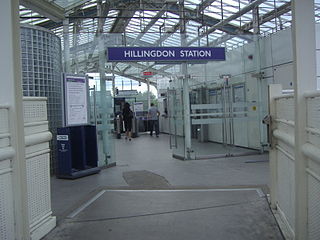 <span class="mw-page-title-main">Hillingdon tube station</span> London Underground station