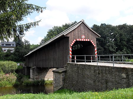 Hohenfichte, Holzbrücke 1