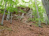 Přírodní park Hrádeček - skalní útvary