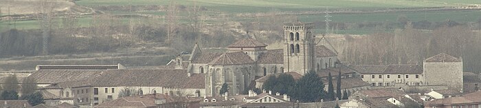 El Monasterio de las Huelgas, visto desde el castillo