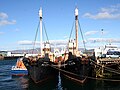 Walfangschiffe Hvalur 6 und Hvalur 7 im Hafen von Reykjavík