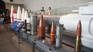 Shells used by the Imperial Japanese Navy during World War II