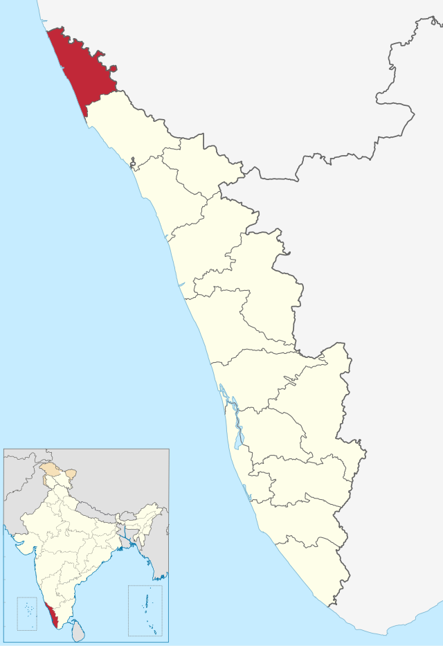 Location in Kerala