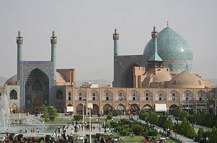 Shah Mosque in Naqsh-e Jahan Square, Isfahan, Iran